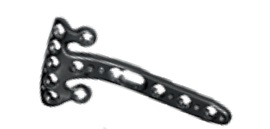 TM Bauer’s Synthes Блокуюча дистальна променева пластина, ліва